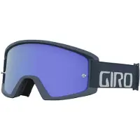 Giro Tazz MTB Voksen Unisex Mountain Cycling Goggles - Portaro Grey Grey Cobalt/klare linser (2023)