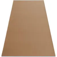 Rugsx Tæppe RUMBA 1995 enkelt farve beige 130x200 cm