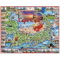 White Mountain Puzzles Cape Cod - 1000 Piece Jigsaw Puzzle