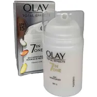 Olay Total Effects Day Cream Moisturizer 7-I-1 Anti-Ageing SPF15 Hydrating 50ml