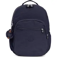 Kipling Seoul Go ekstra stor b?rbar rygs?k ?gte bl? ton