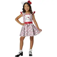 California Costumes Hello Kitty Party Pop Kjole B?rnekostume Medium