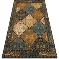 Rugsx Tæppe POLONIA Astoria itämainen, cognac beige 200x300 cm