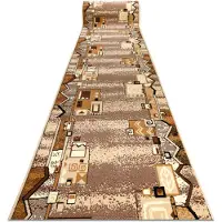 Rugsx Fortovet BCF SZLACZEK beige 150 cm 150x760 cm