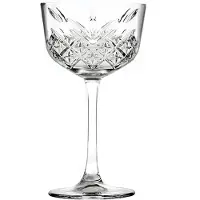 Pasabahce Tidl?s vintage Nick & Nora Glasses 5,75 oz / 160 ml - Pakke med 4 - Vintage inspirerede cocktailglas