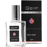 Geir Ness Eau de Parfum Spray Til M?nd - Langvarig Frisk K?lig Duft - Blanding af forfriskende Norsk Fjeldduft