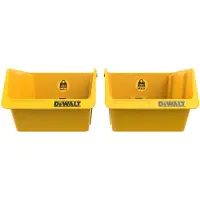 DeWalt plastikbeholdere 10lb Kapacitet vrkstedsopbevaringssystem kompatibelt (DWST82813)