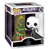 Funko POP! Et Mareridt Før Jul Disney Deluxe Jack 30-års Jubilæumsfigur Af Skellington Med Juledør