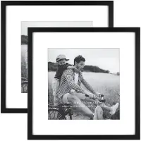 MCS East Village Frame Black 14 X 14 i Matted to 10 X 10 i 2 pk