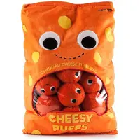 Kidrobot Yummy World Arnold & The Cheesy Puffs XL Interactive Plush