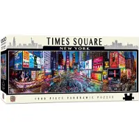 Masterpieces Cityscape Panoramics 1000 Puslespil Collection - Times Square Panoramic 1000 Piece Jigsaw Puzzle
