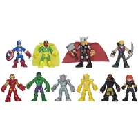 Playskool Heroes Marvel Super Hero Adventures Ultimate Set: 10 samlerfigurer på 2,5-tommer til børn fra 3 år