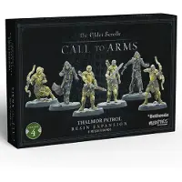 Modiphius Entertainment : The Elder Scrolls: Ring to Arms: Thalmor Patrol - 6 Figur harpiksudvidelse Kapitel 4 Umalet 32 ???m miniatyrer med natursk?nne baser