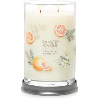 Yankee candle Large Tumbler Duftlys med op til 80 timers br?ndetid Premium plantevoksblanding til ensartet forbr?nding 20 oz Tumbler Candle med r