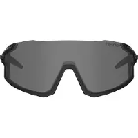Tifosi STASH blackout sportbriller (3 linser, 15,4% Smoke, 41,4% AC Red, 95,6% Clear)