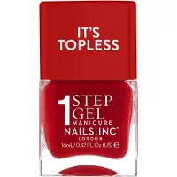 Nails Inc It's Topless Gel Neglelak 4-i-1 Base Coat Behandling Farve & Top Coat Langvarig St?rk Sp?nfri Negle Blank Salon Kvalitet Manicure Hjemm