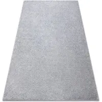Rugsx TÆPPER - FOREDRAG SAN MIGUEL sølv 92 glat, forenet, enfarvet 300x300 cm