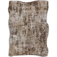 Rugsx ORGANIC 2755 sisal tæppe Abstraktion ecru / naturlig – moderne uregelmæssig form 240x330 cm