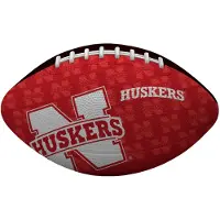 Rawlings NCAA Gridiron Junior-Size Youth Football Nebraska Cornhuskers