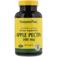 NaturesPlus , Appel Pektin, 500 mg, 180 Tabletter