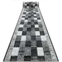 Rugsx Fortovet BCF RAFIA grå 70 cm 70x370 cm