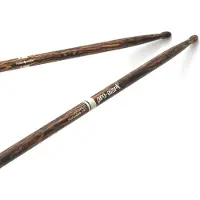 Promark Classic Forward 747 FireGrain Hickory Drumsticks Oval Tip