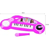 Barbie - Fun Electronic Keyboard with Lights - pink