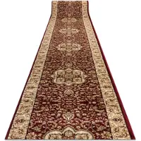 Rugsx Fortovet HEAT-SET ROYAL AGY 0521 rødbrun 70 cm 70x480 cm