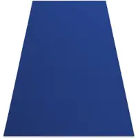 Rugsx Tæppe RUMBA 1349 enkelt farve kobolt 200x450 cm