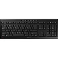 Cherry STREAM KEYBOARD WIRELESS - Tastatur - trådløs - 2.4 GHz - US International - tastkontakt: SX - sort