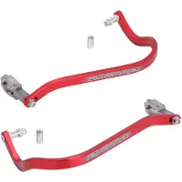 Zeta Drop Down Bend Aluminium h?ndbeskyttelser (par) til 7/8 " Hovarr?d