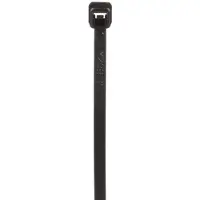 Panduit Cable Tie, 8.0L (203mm), Miniature, Weather Resistant, Black, Nylon, Sort, 203 mm