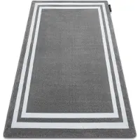 Rugsx Tæppe HAMPTON Ramme grå 200x290 cm