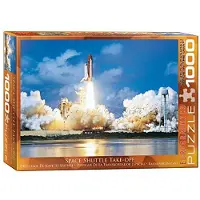 Eurographics Space Shuttle Take-Off 1000-stykke puslespil