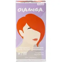 Oiamiga mandarin permanent hårfarve Inkluderende hårfarve til alle hårtyper hurtig behandling lavet med naturlige ingredienser vegansk og grusomh