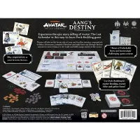 Asmodee Avatar: The Last Airbender: Aang's Destiny Cooperative Deck Building Strategy Br?tspil Spil som Aang Katara Appa & More Fun for Family Game Night
