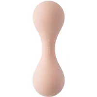 Mushie Silicone Baby Shaker Rattle Toy | Alder 3+ m?neder (r?dme)