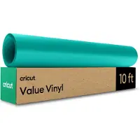 Cricut Value Permanent vinylmatte teal (12in x 10ft rulle)