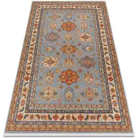 Rugsx Tæppe KESHAN Ramme itämainen 7683/53544 beige / blå 80x145 cm