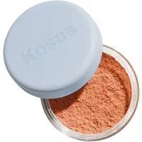 KOSAS Cloud Set Loose Powder - Gennemskinnelig indstilling + sl?rende talkumfrit ansigtspulver i gennemskinnelig - ferskenagtig (Ultra Sheer Peac