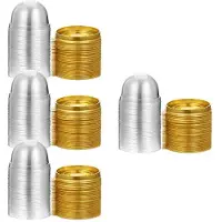 Jojomino Charcuterie Domes with Lids 200 PCS Cake Pans Individual Cupcake Containers Dessert Molds Clear Holder