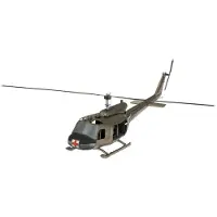Metal Earth Uh-1 Huey Helicopter Color 3D Metal Model Kit Fascinationer