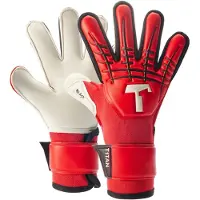 T1tan Målmandshandske Red Beast 3.0 - Rød Børn, størrelse 6