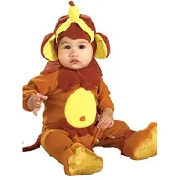 Rubies Rubiner Kostume Monkey See Monkey Do Child Romper Halloween Newborn Kostume | 885620