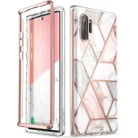 I-Blason Cosmo Series-sag designet til Galaxy Note 10 (2019-udgivelse) Beskyttende kofangermarmordesign uden indbygget sk?rmbeskytter (marmor)