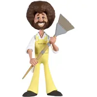 NECA Toony Classics: Bob Ross med overalls 6-tommer actionfigur