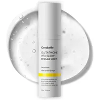 Genabelle Glutathione Vita Glow Spicule Shot - 2 000 ppm Glutathion Microneedling Effekt med Spicules Boosted Vitamin C Klinisk bevist Brightenin