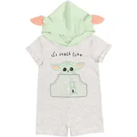 Star Wars the Child nyf?dte baby drenge kostume romper 0-3 m?neder