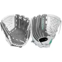 Easton | FUNDAMENTAL Fastpitch Softball Handske | 12" | LHT | Infield/Pitcher m?nster | Split Woven Web | FMFP12