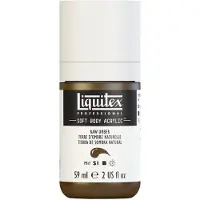LIQUITEX Professional Soft Body Acryl Maling 59 ml (2-oz) Bottle Raw Umber